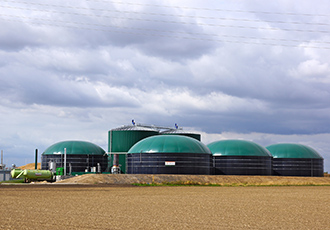 Biomethane providing clean gas to the grid